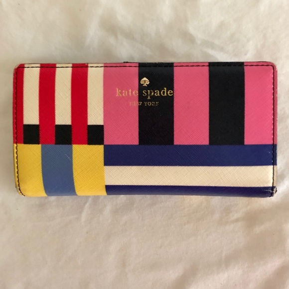 kate spade Handbags - Kate Spade ColorBlock Wallet